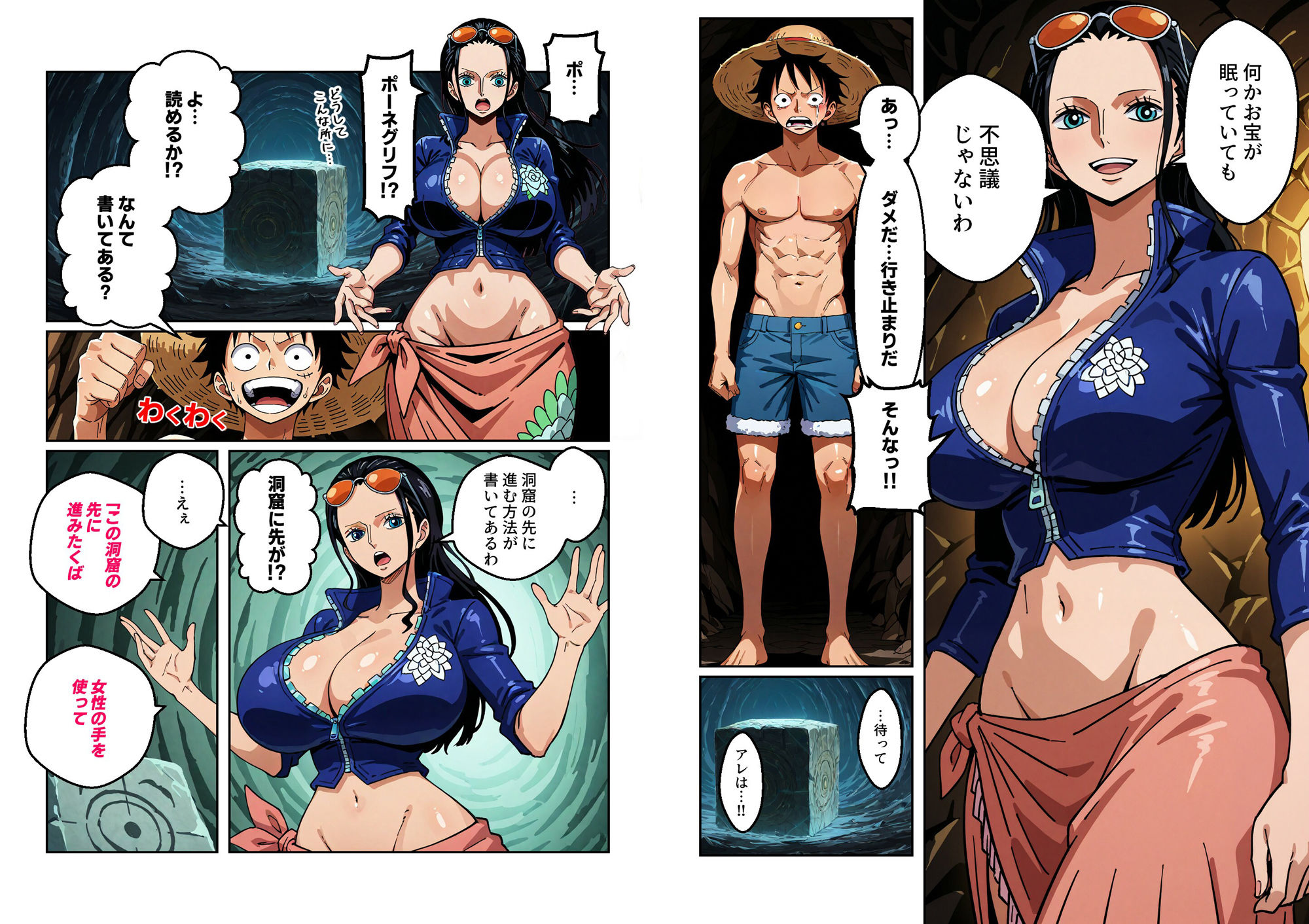 サンプル画像5:ワン○ース漫画3作品 お得セット(コメットパンチ) [d_591504]