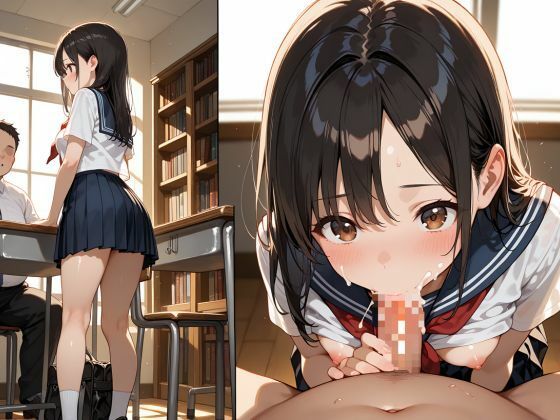 サンプル画像3:【清楚堕ちシリーズ】制服のまま、何度も絶頂して。―白川みこと編―(とろとろハニー工房) [d_592027]