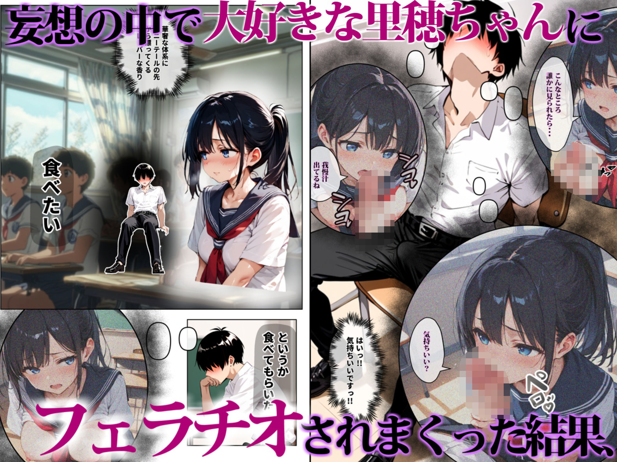 サンプル画像3:ずっと好きだった女の子に彼氏がいたので、女友達にマ〇コを貸してもらった件(エロマンガールズ) [d_593405]