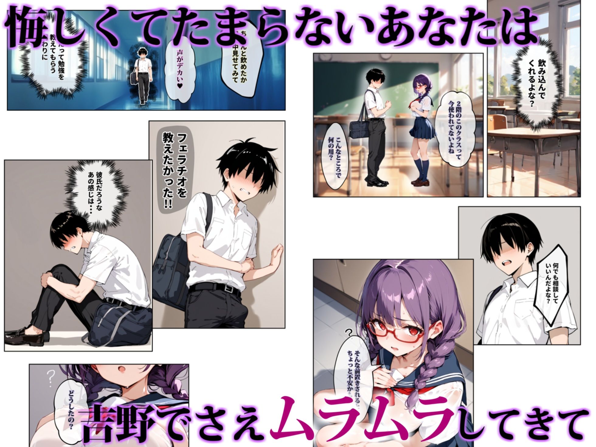 ずっと好きだった女の子に彼氏がいたので、女友達にマ〇コを貸してもらった件 画像7