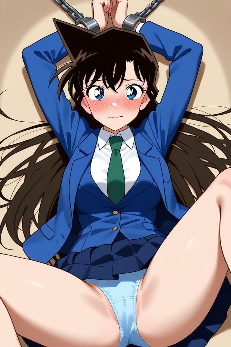 サンプル画像2:蘭姉ちゃん折●レ◯プ【挿絵ノベル】(AI kawaii girl) [d_593962]