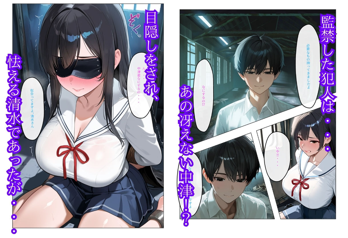 サンプル画像5:生真面目な生徒会長は、監禁調教でドMに目覚めさせられる(チョコ付バナナ) [d_594032]