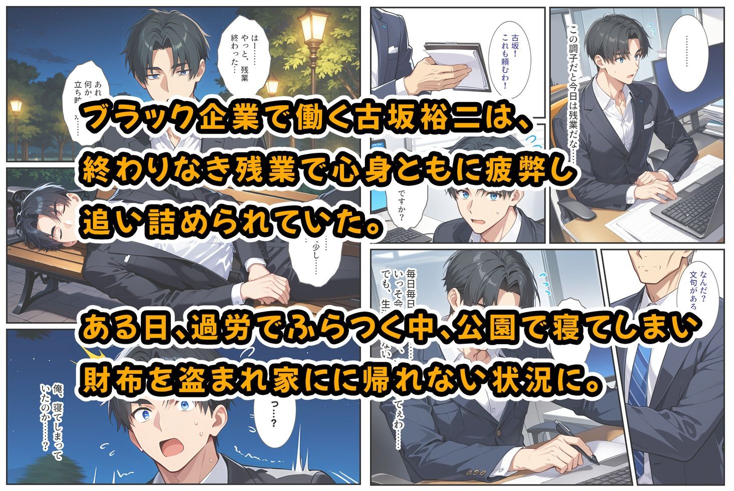 サンプル画像1:社畜のオレがエロすぎる爆乳母娘に拾われて人生変わりました！(StudioSR（妹･人妻･巨乳推し）) [d_595206]