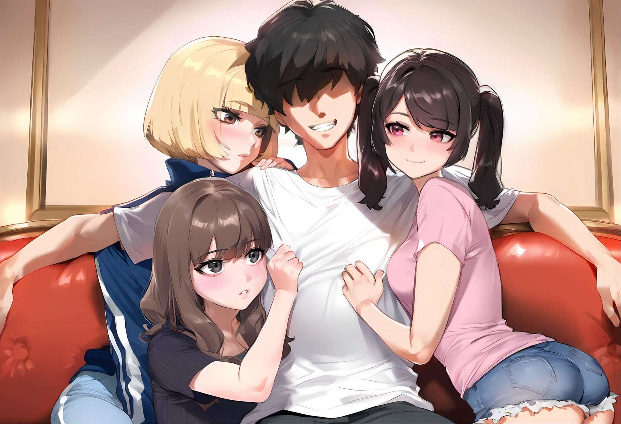 サンプル画像1:【実話】童貞マチアプ体験記！冴えないエンジニア（23）が愛を証明するまでwww(実話本舗) [d_595530]