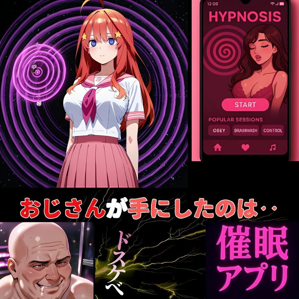 サンプル画像1:催●アプリ‥制服のまま何もかも奪われて‥中野五月(夢追い虫) [d_595678]