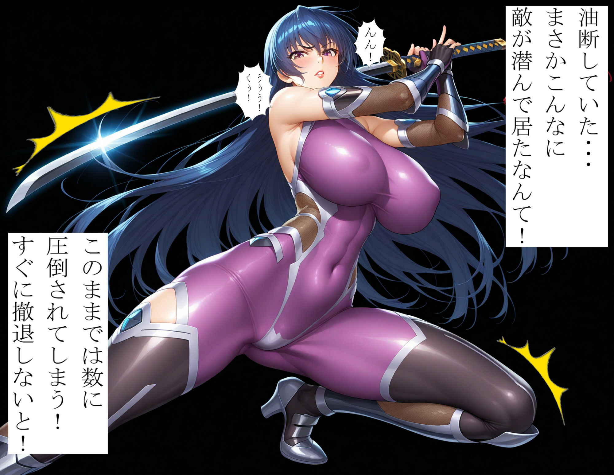 サンプル画像1:出荷された対魔忍(エロエロ漫画研究所) [d_596112]