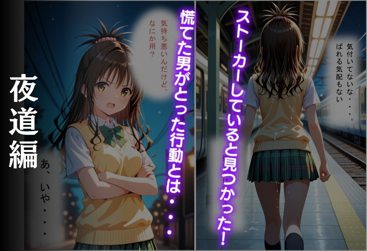帰宅中のヒロインを拉致してレ●プした話 〜結城美柑〜 画像4