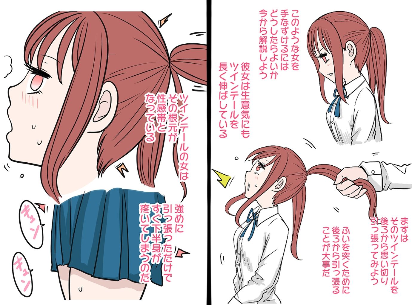 サンプル画像2:ツインテールの正しい使い方(リコピン=りこぴん) [d_596689]