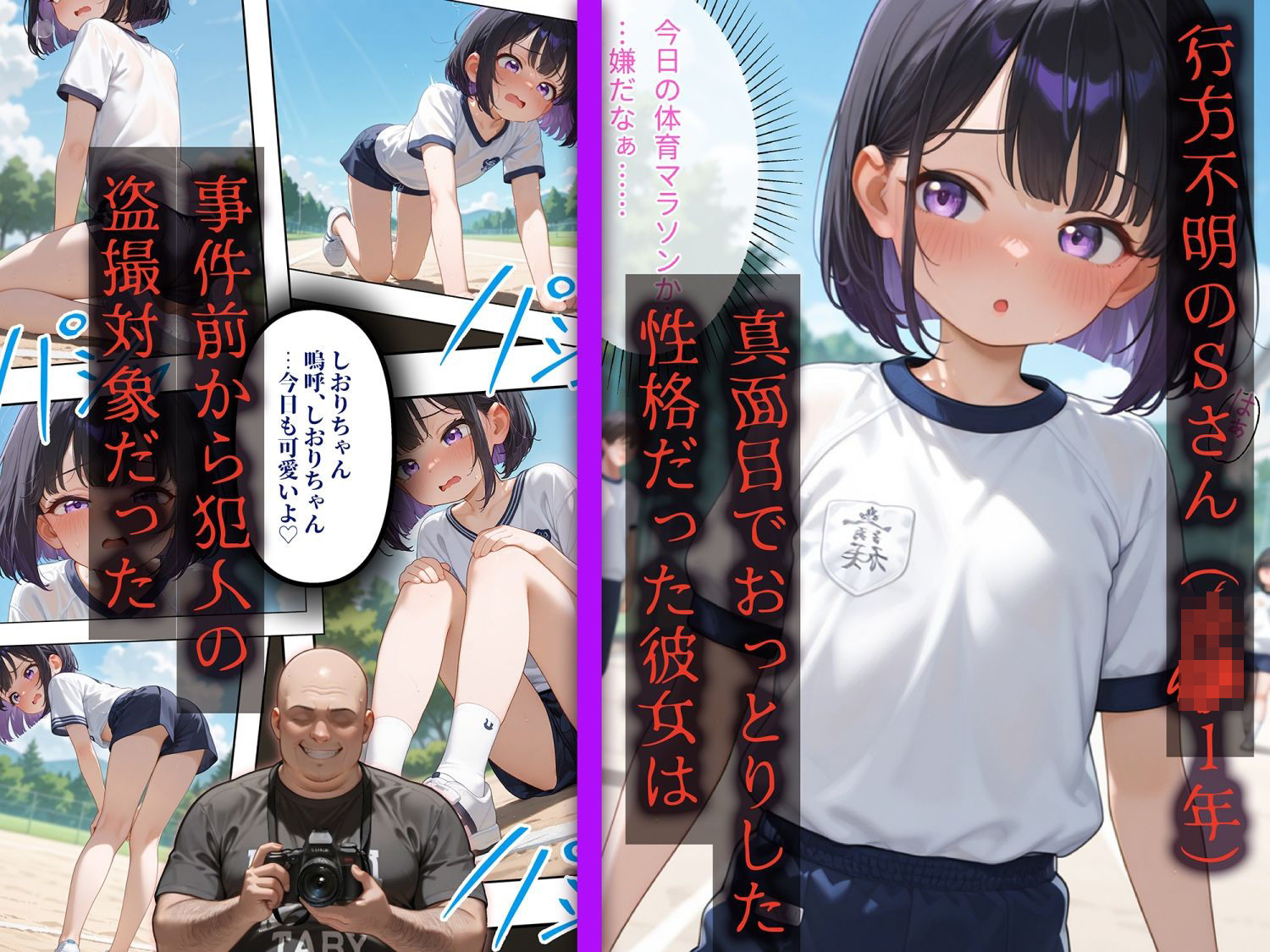 監禁おじさん〜黒髪美少女誘拐事件〜 画像1