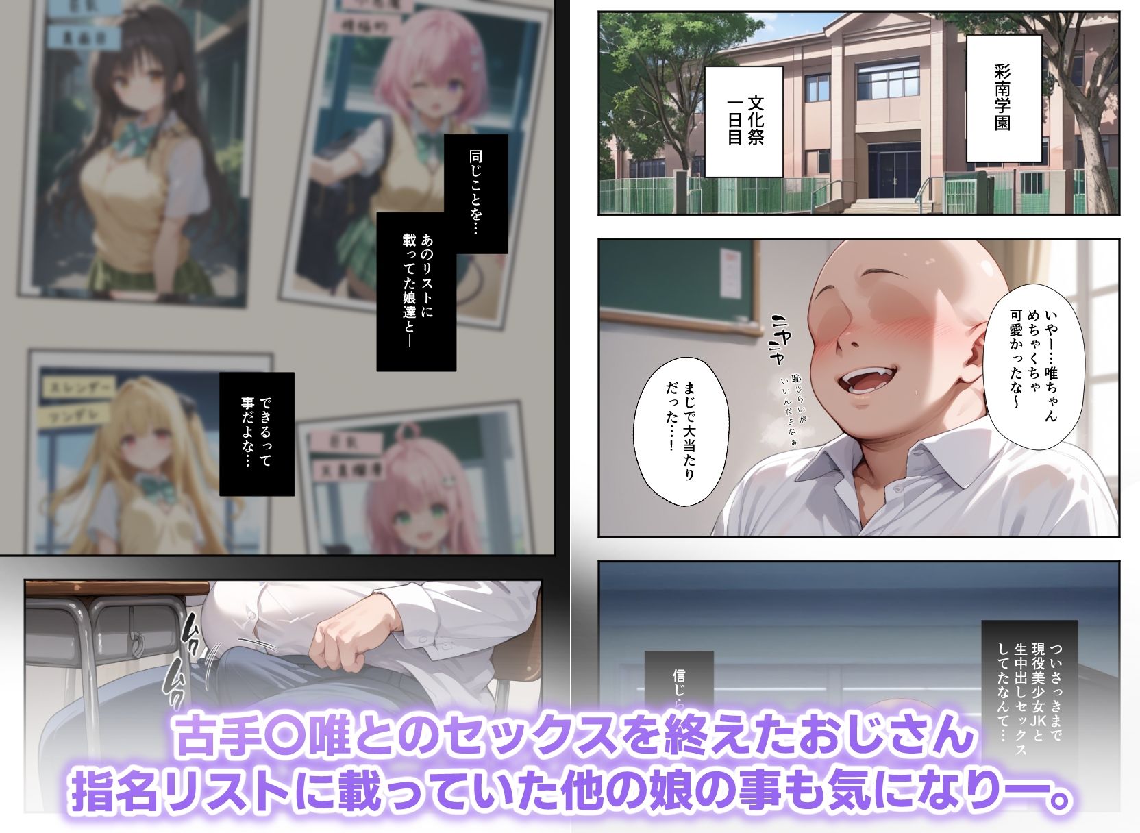 サンプル画像2:秘密の学園風俗にようこそ！(種まき工房) [d_596854]