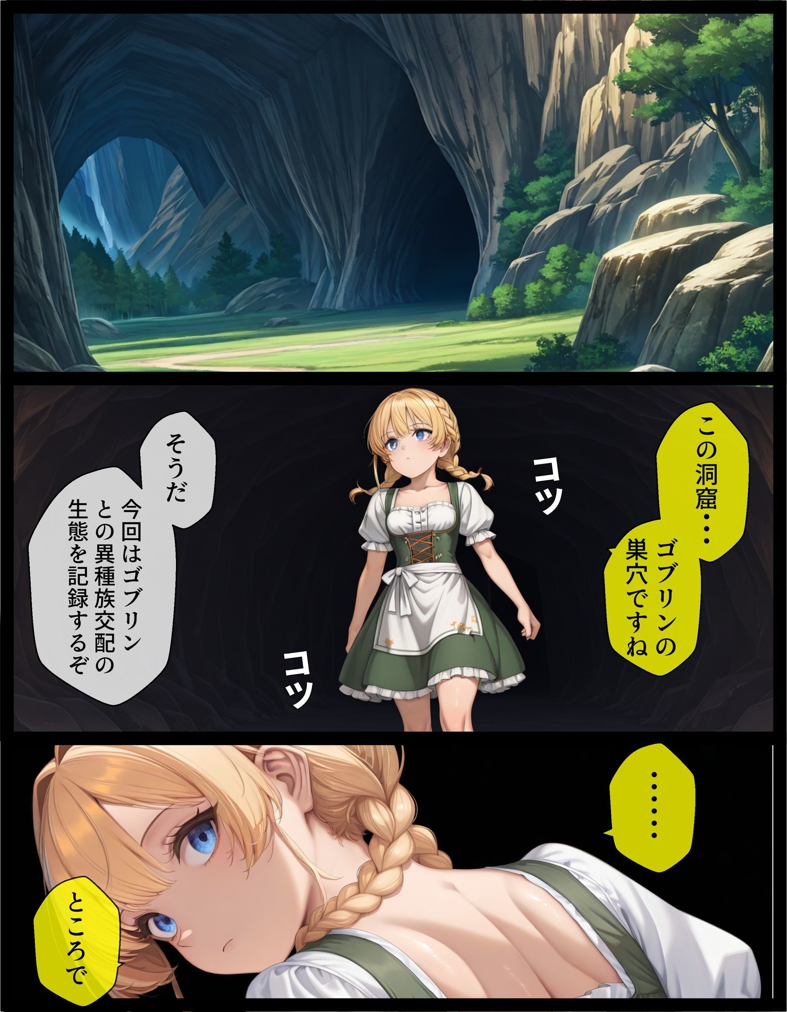 TSして異種姦されたい〜ゴブリン輪●編〜 画像2