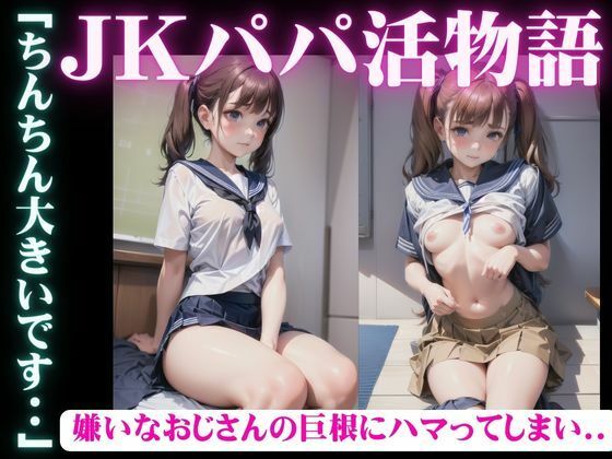 JKのパパ活で嫌いなおじさんの巨根にハマって、、セックスが好きになってしまいました【童顔巨乳ゴリラ】