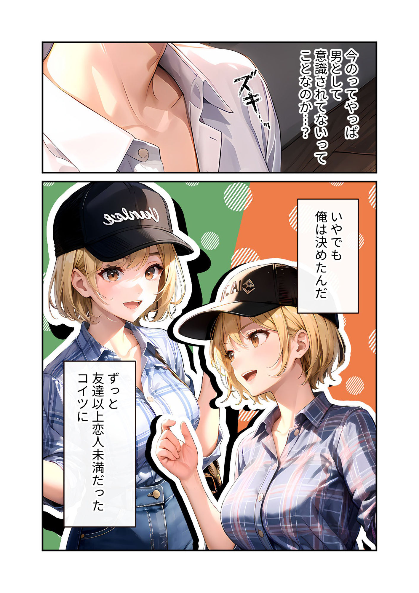 サンプル画像3:いちゃLOVE純情ベッドルーム 〜GW、浴衣姿の女友達に悩殺される温泉旅行〜(ラビットフット) [d_597536]