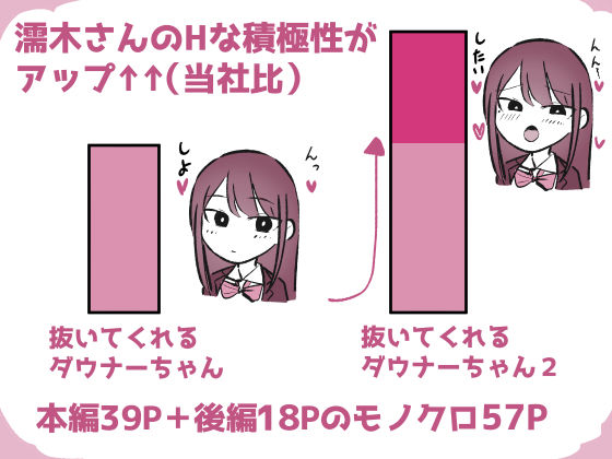 抜いてくれるダウナーちゃん テスト明けのエッチが最高すぎた編 9枚目