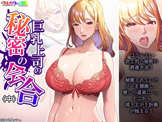 巨乳上司の秘密の会合 中【アロマコミック】