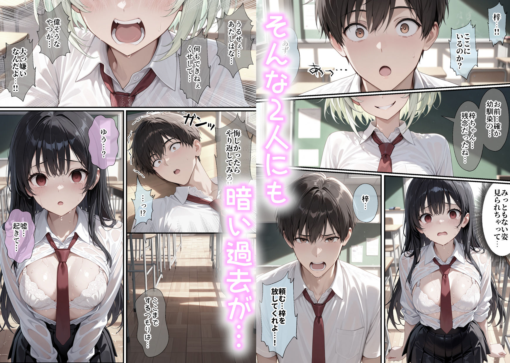 実はHな黒髪ちゃん 1〜初めての幸せH編〜 画像8