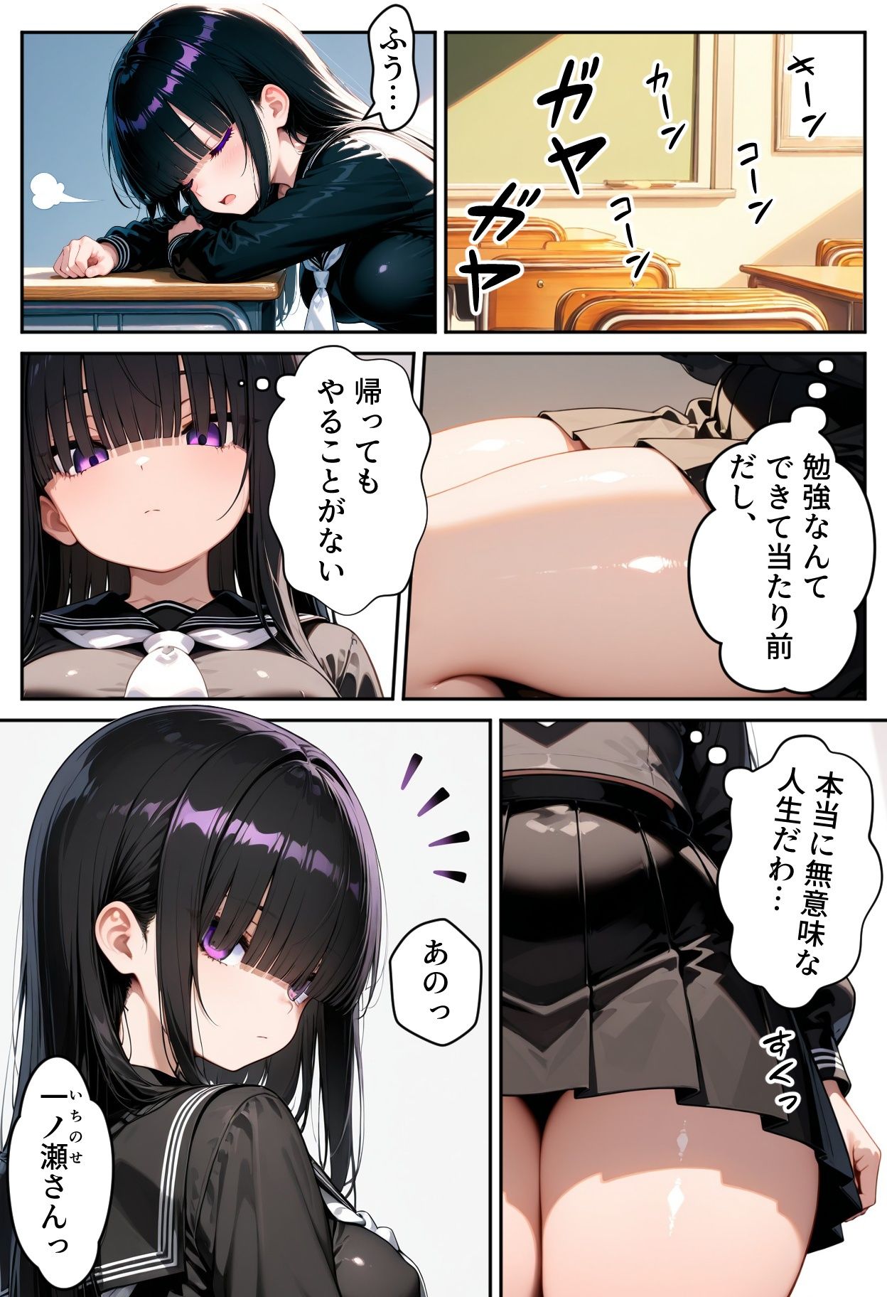 サンプル画像3:バズった私がメス奴●になるまで(AI天獄) [d_598816]