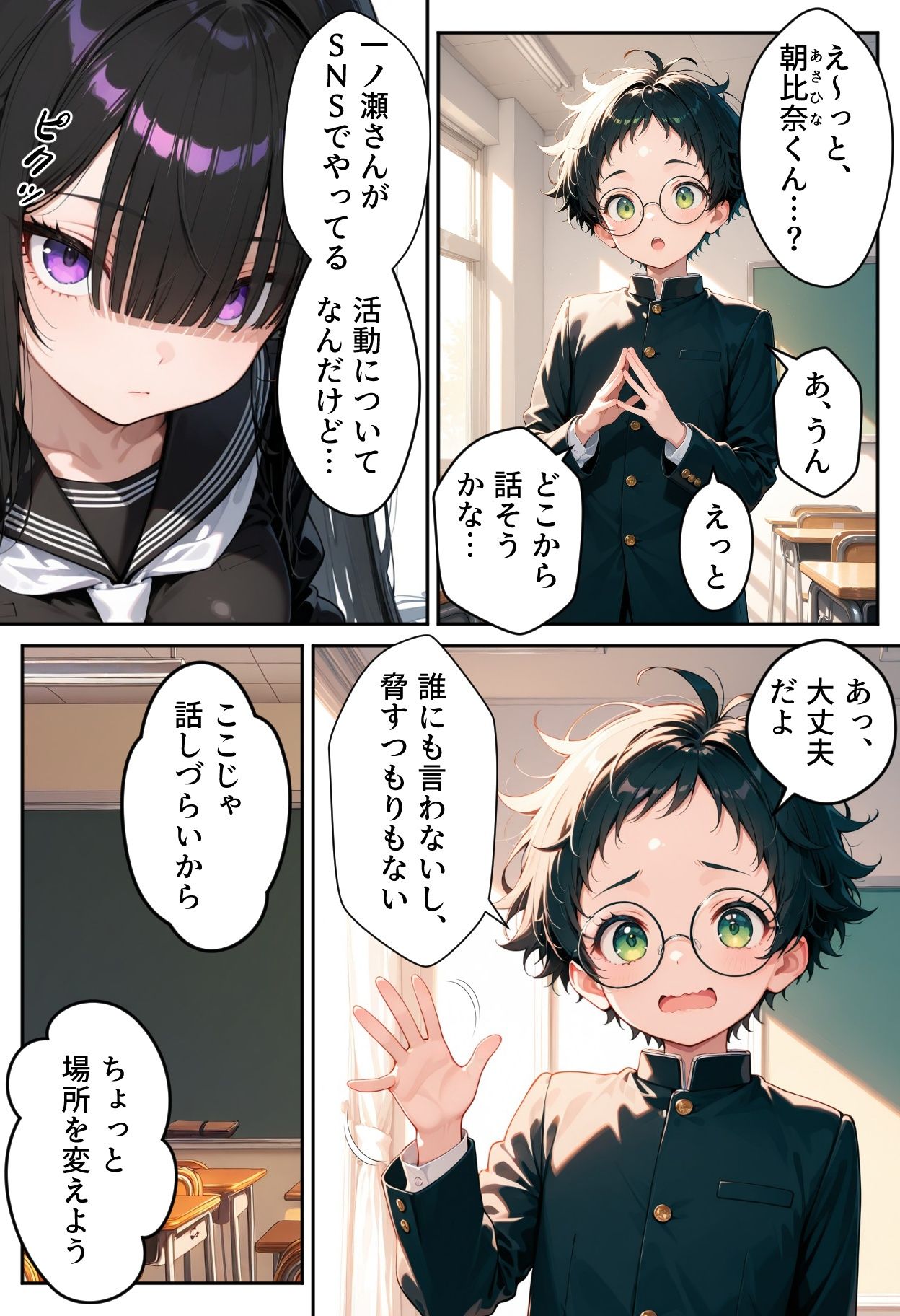 サンプル画像4:バズった私がメス奴●になるまで(AI天獄) [d_598816]