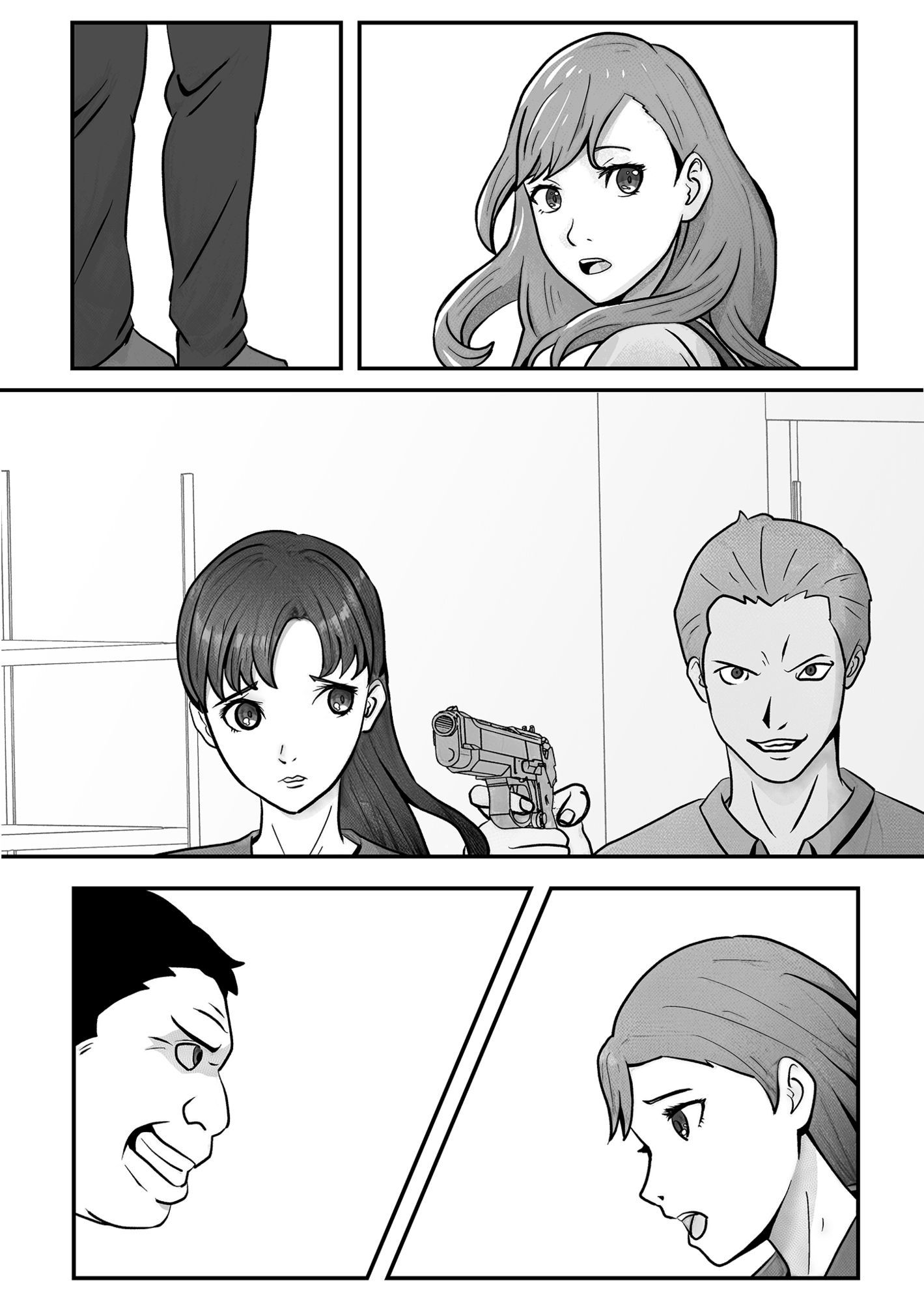 サンプル画像5:囚われのエージェント(正太郎) [d_599427]