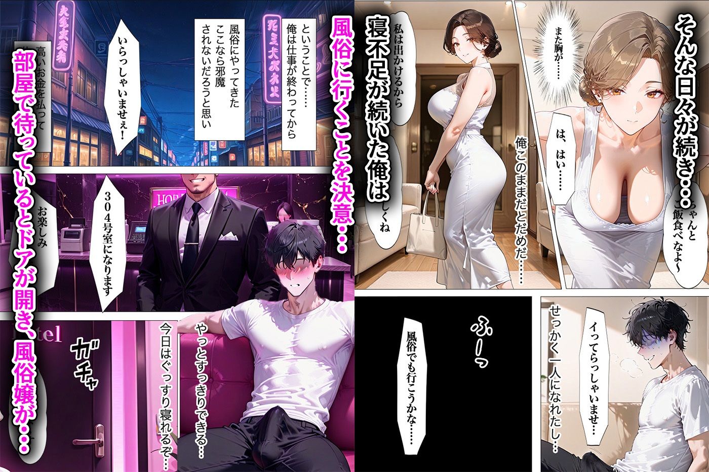 サンプル画像4:エロすぎる義母が風俗嬢だった(すぷらっしゅまうんてん) [d_599438]