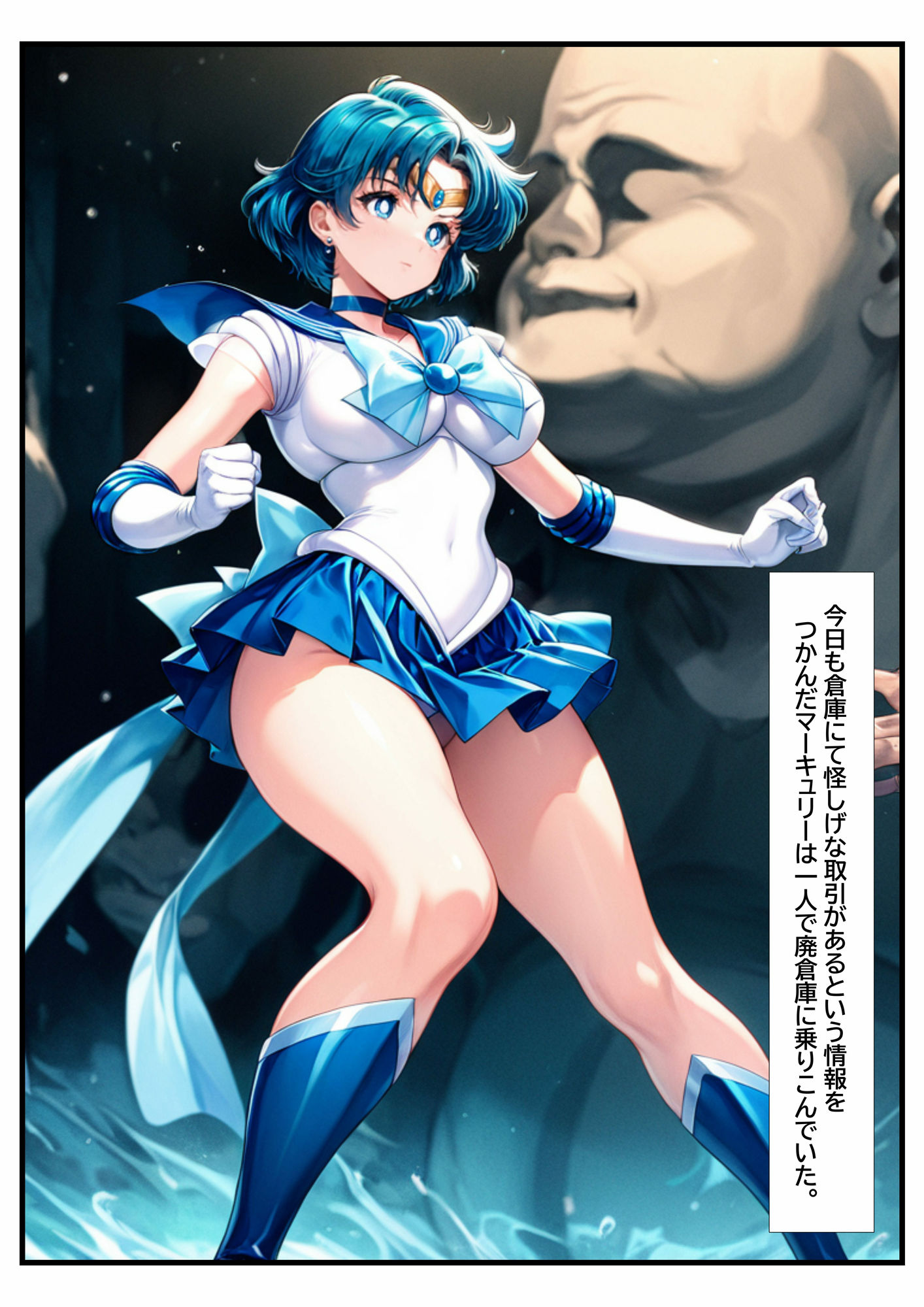 サンプル画像3:敗北の拘束輪●  セーラーマーキュリー(ぶるーしゃとー) [d_599513]