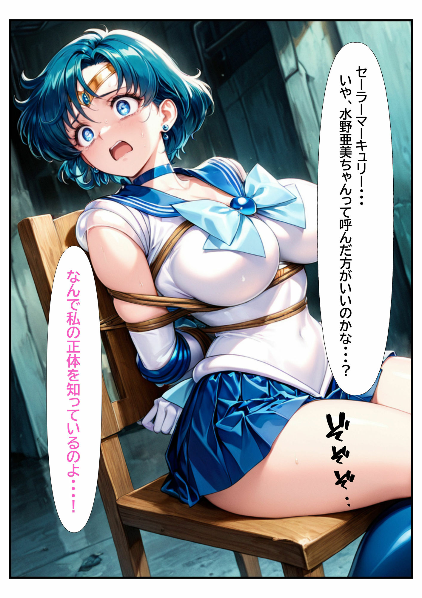 サンプル画像6:敗北の拘束輪●  セーラーマーキュリー(ぶるーしゃとー) [d_599513]