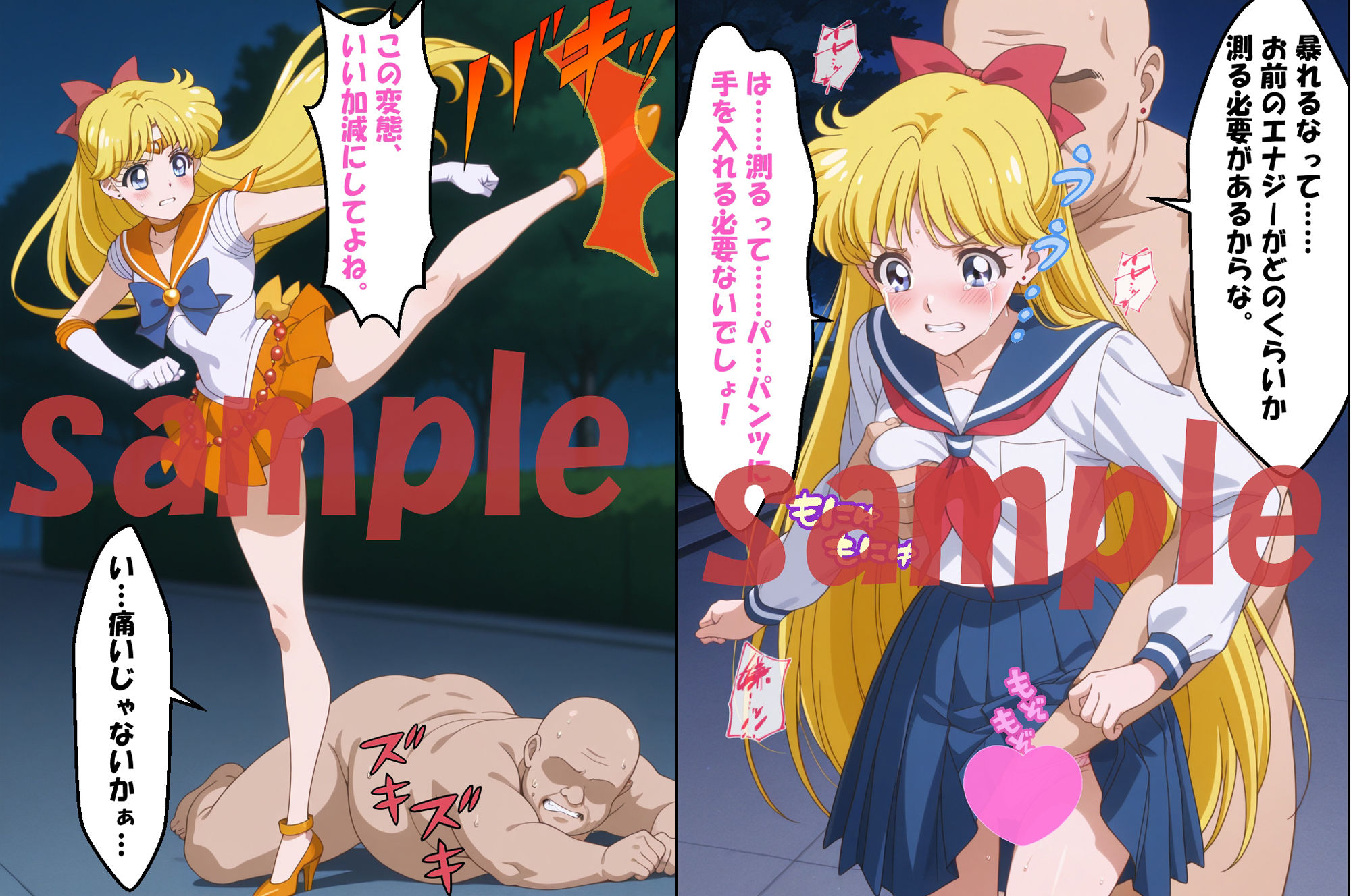 サンプル画像6:◆美少女拘束快楽ムーン◆ ☆マー〇ュリー＆ヴィー〇ス☆(エレガントビジョン) [d_599636]