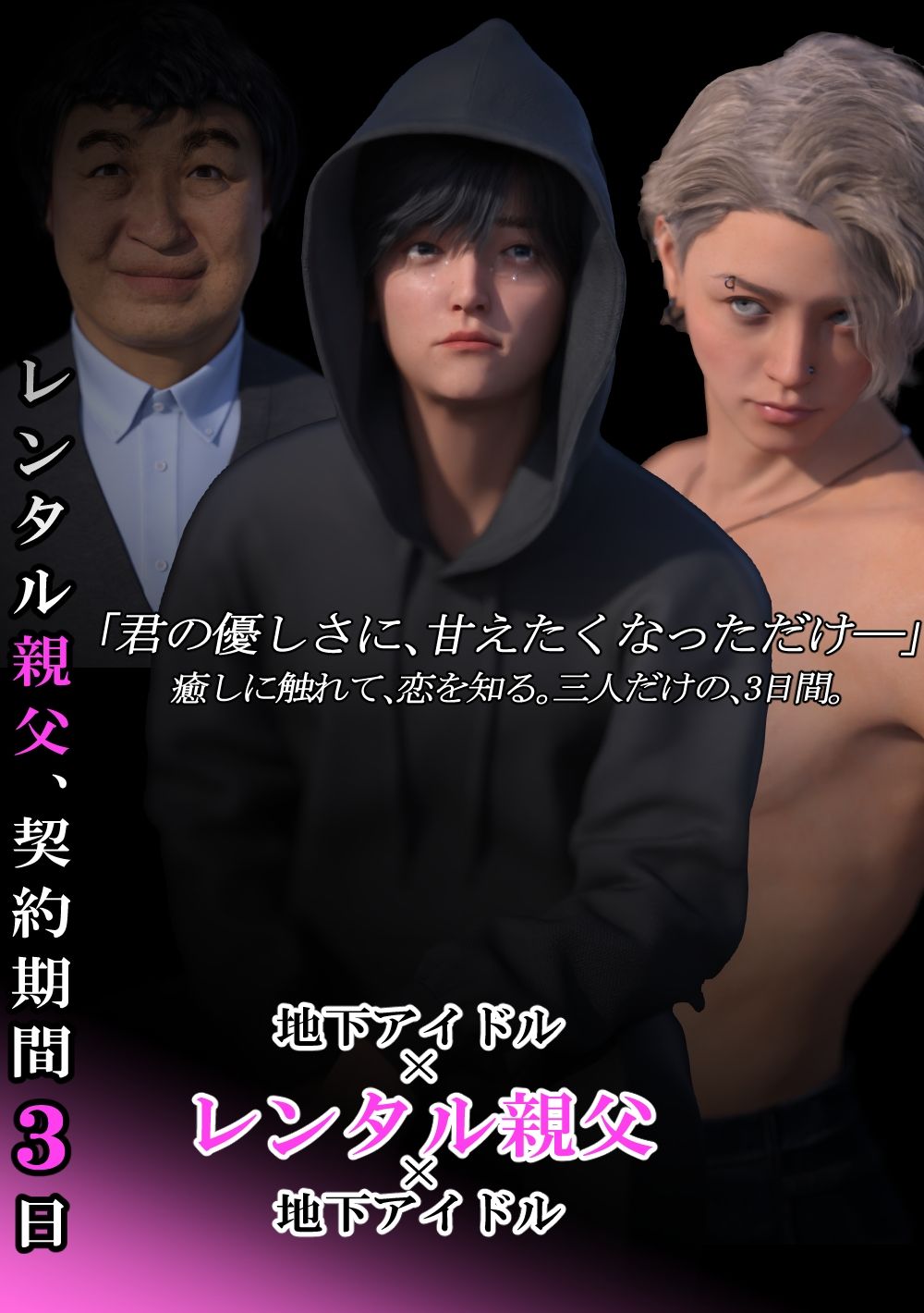 レンタル親父、契約期間3日【第1〜3話パック・全年齢版】 画像1