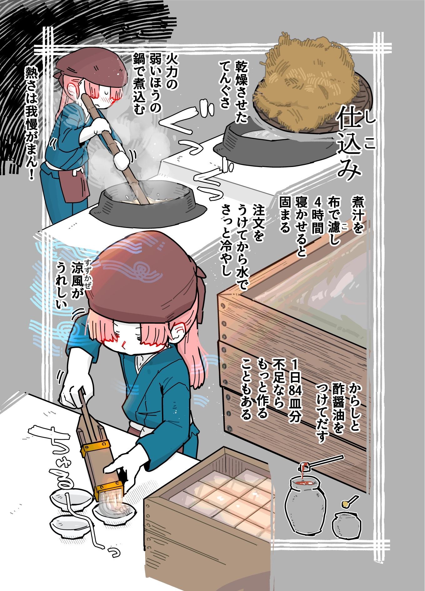 サンプル画像2:ところてん(19kome) [d_601078]