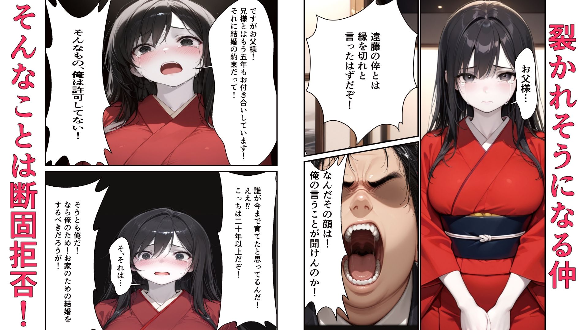 サンプル画像2:彼女を奪われる前に妊娠させて愛妻化。毎日ラブラブ性活！(白米パン定食) [d_601225]