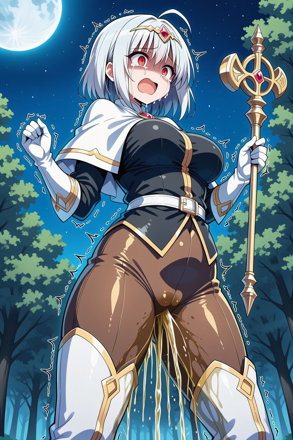 【AIイラストCG+SS】魔法主婦ホーリーイーグレットの軌跡 画像1