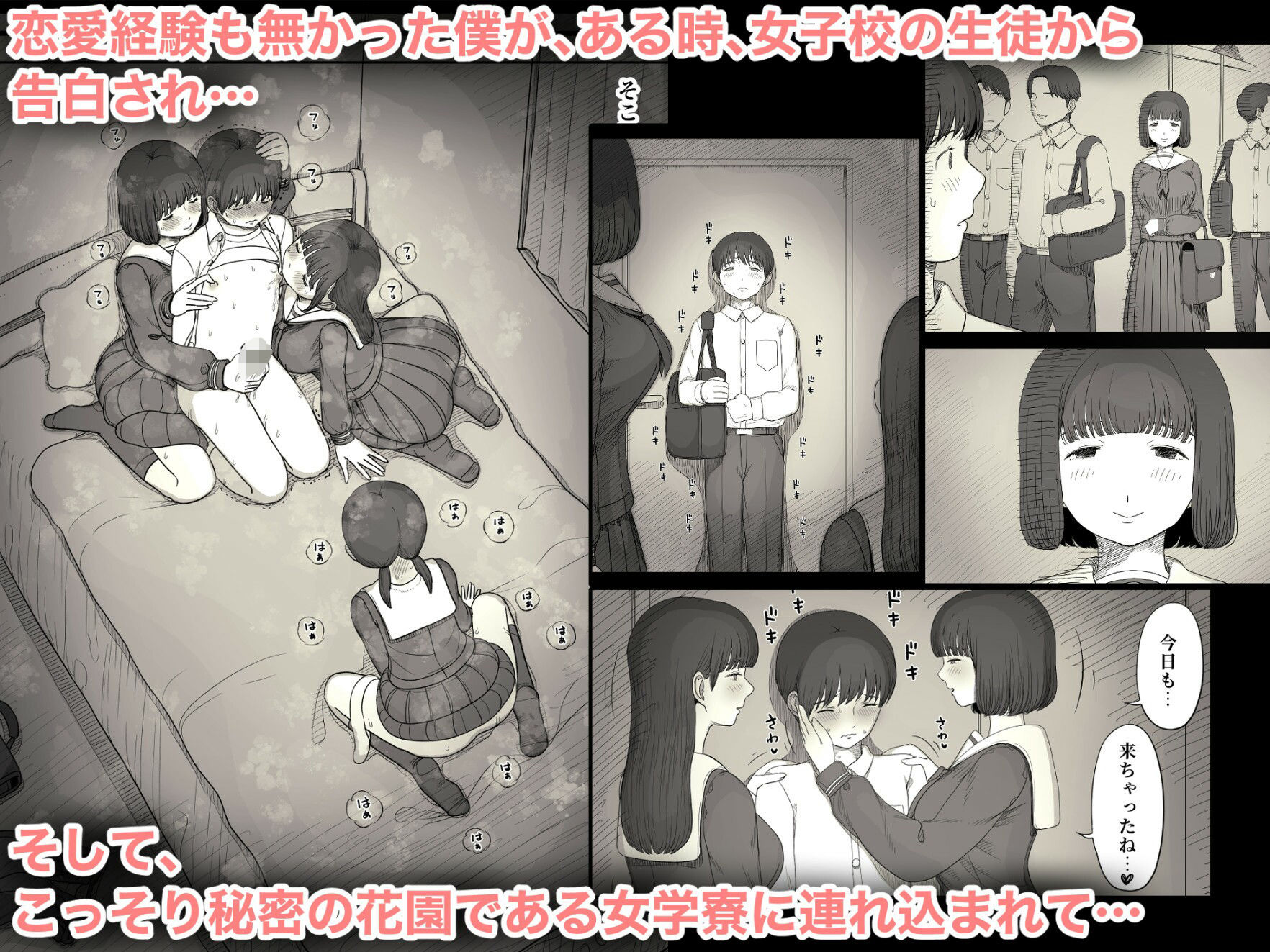 サンプル画像1:女学寮に誘われて2(ひまわりのたね) [d_601444]