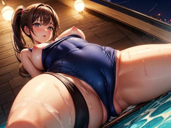 サンプル画像1:夜明け前の吐息、濡れた指先(nawomi) [d_601704]