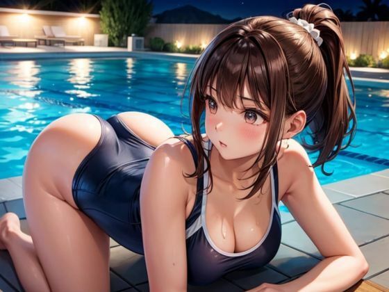 サンプル画像3:夜明け前の吐息、濡れた指先(nawomi) [d_601704]