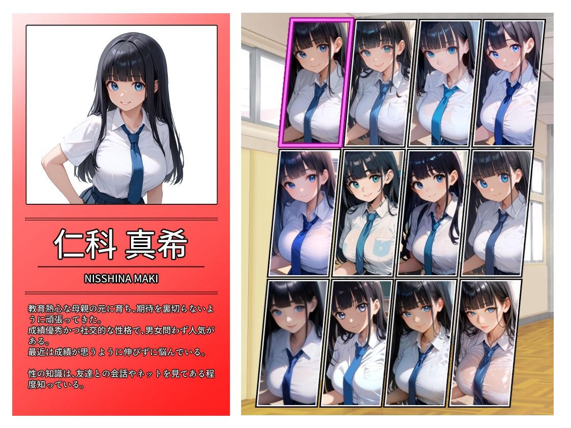 優等生J○がおしおきされるお話 モデル:eins 画像7