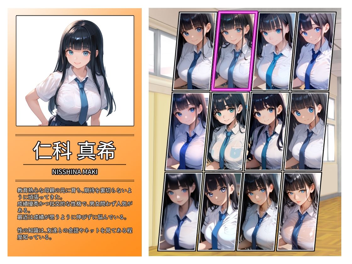 優等生●●がおしおきされるお話 モデル:zwei7