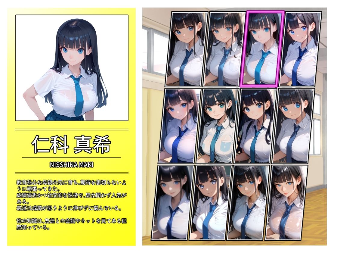 優等生●●がおしおきされるお話 モデル:drei7