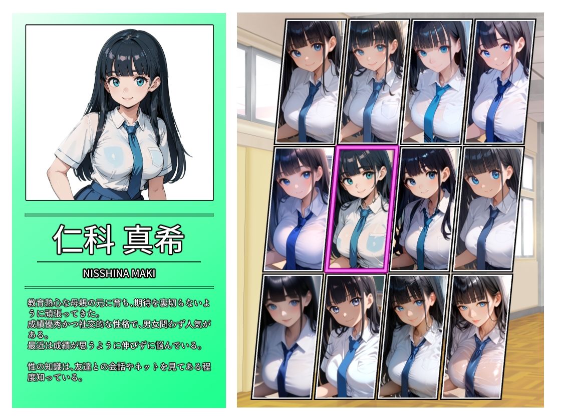優等生J○がおしおきされるお話 モデル:sechs 画像7