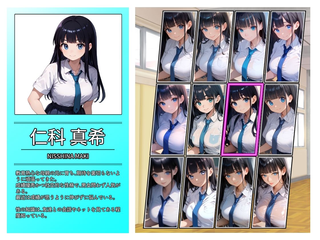 優等生●●がおしおきされるお話 モデル:sieben7