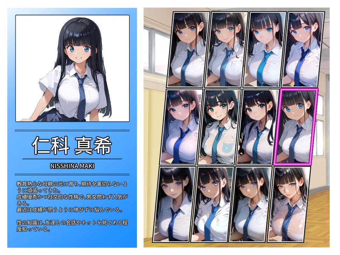 優等生J○がおしおきされるお話 モデル:acht 画像7