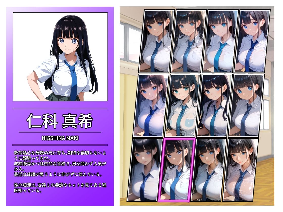 優等生J○がおしおきされるお話 モデル:zehn 画像7