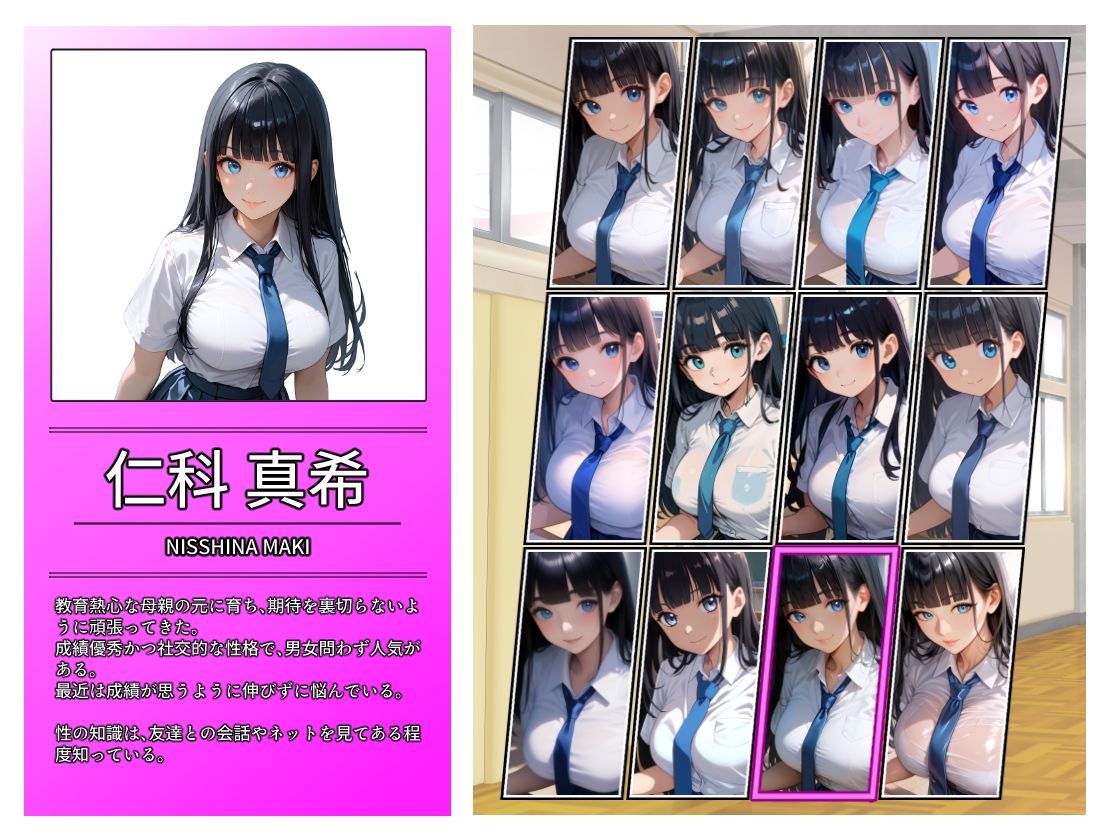 優等生J○がおしおきされるお話 モデル:elf 画像7
