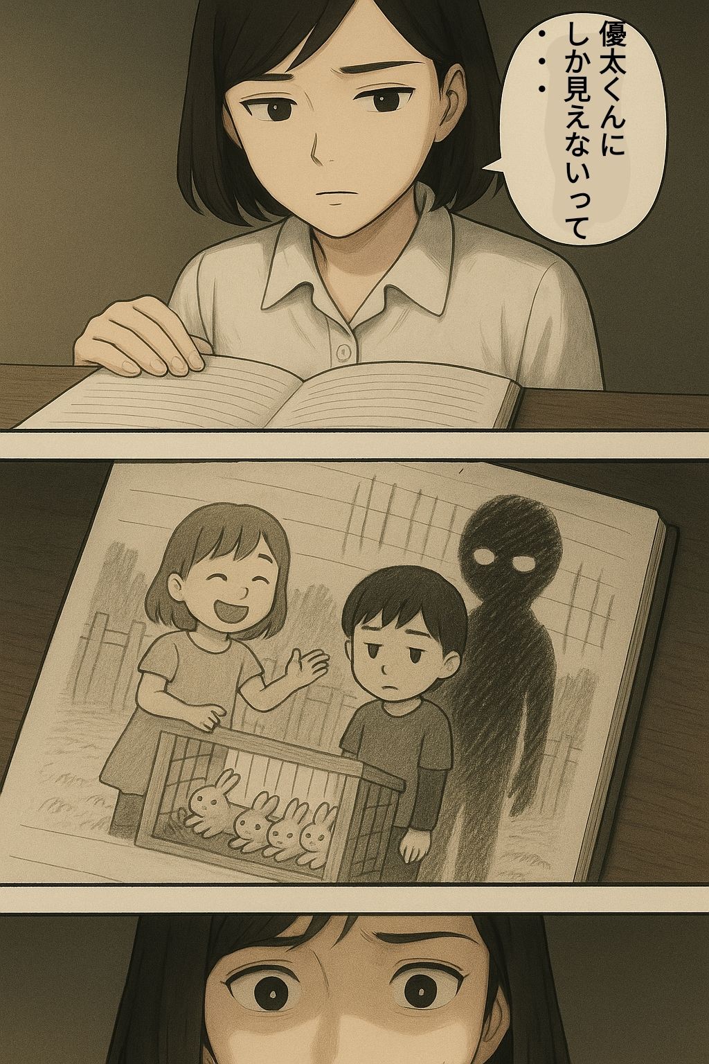 ウサギ小屋おじさん（エロホラー、触手） 画像7