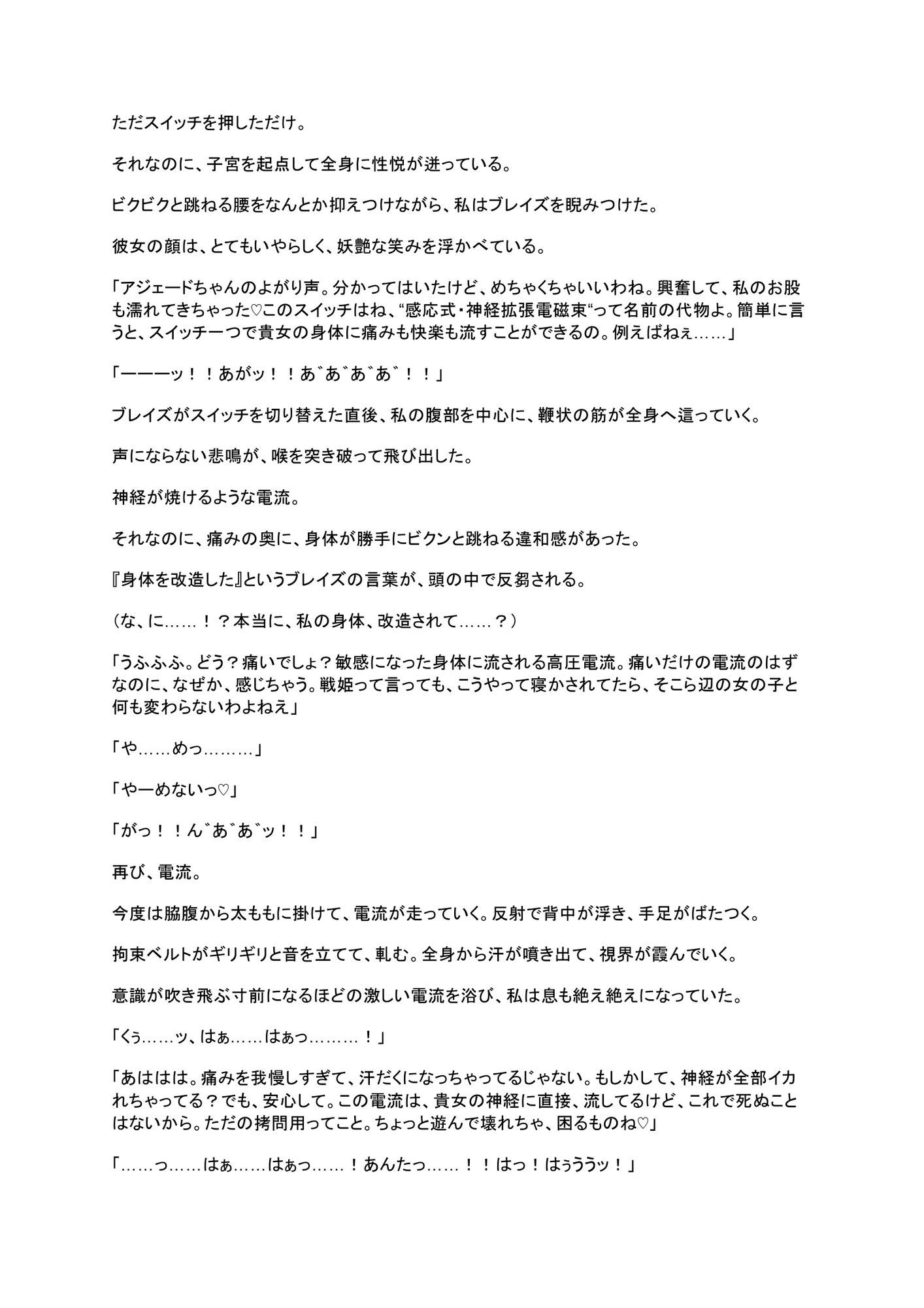 サンプル画像2:錬装戦姫アジェード  後編  陥落の戦姫(mmo) [d_602654]