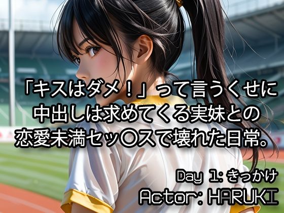 「キスはダメ！」って言うくせに、中出しは求めてくる実妹との恋愛未満セックスで壊れた日常。