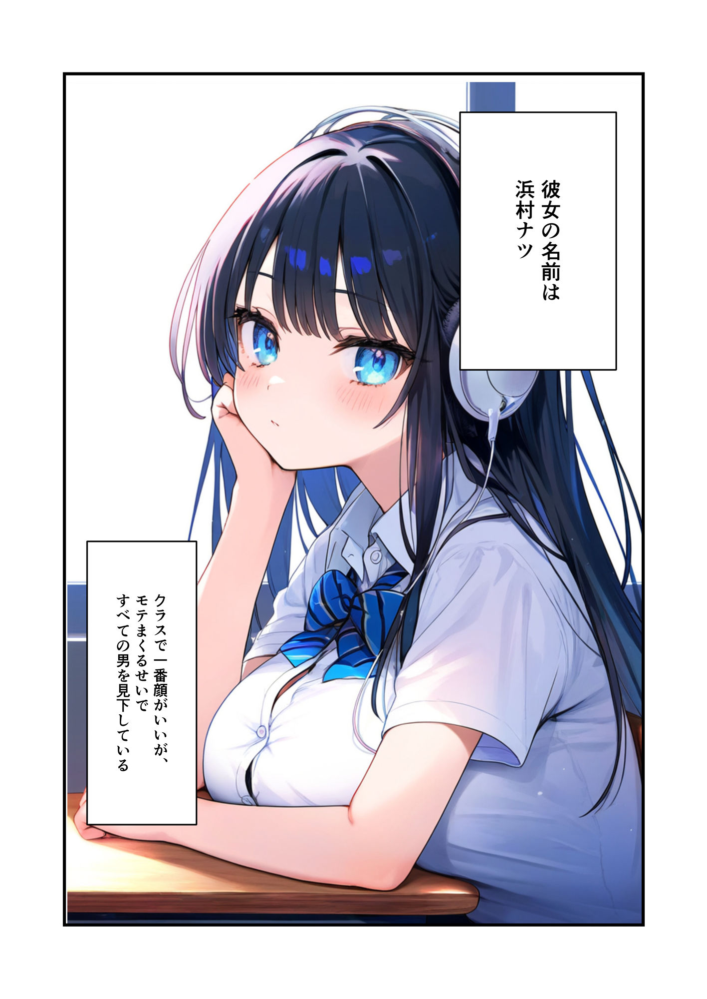 【コミック】クラスで一番可愛くてクールなあの子を、催●アプリで俺専用の性処理係にした話 画像1