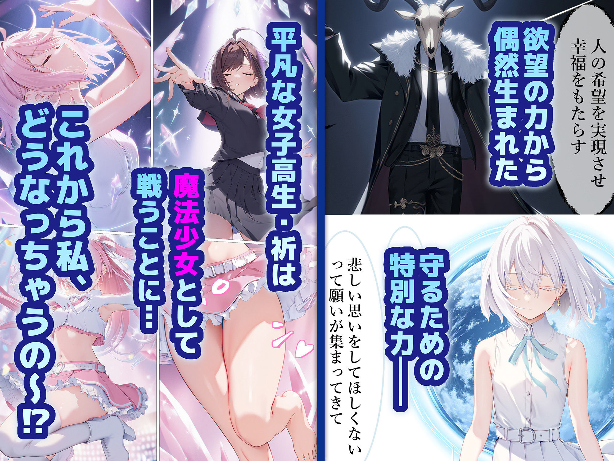 サンプル画像1:魔法少女WISHES 夢想教室編(むほー地帯) [d_604889]