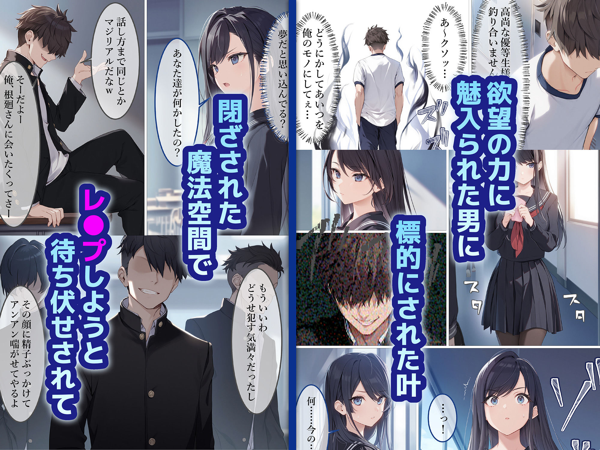 サンプル画像4:魔法少女WISHES 夢想教室編(むほー地帯) [d_604889]