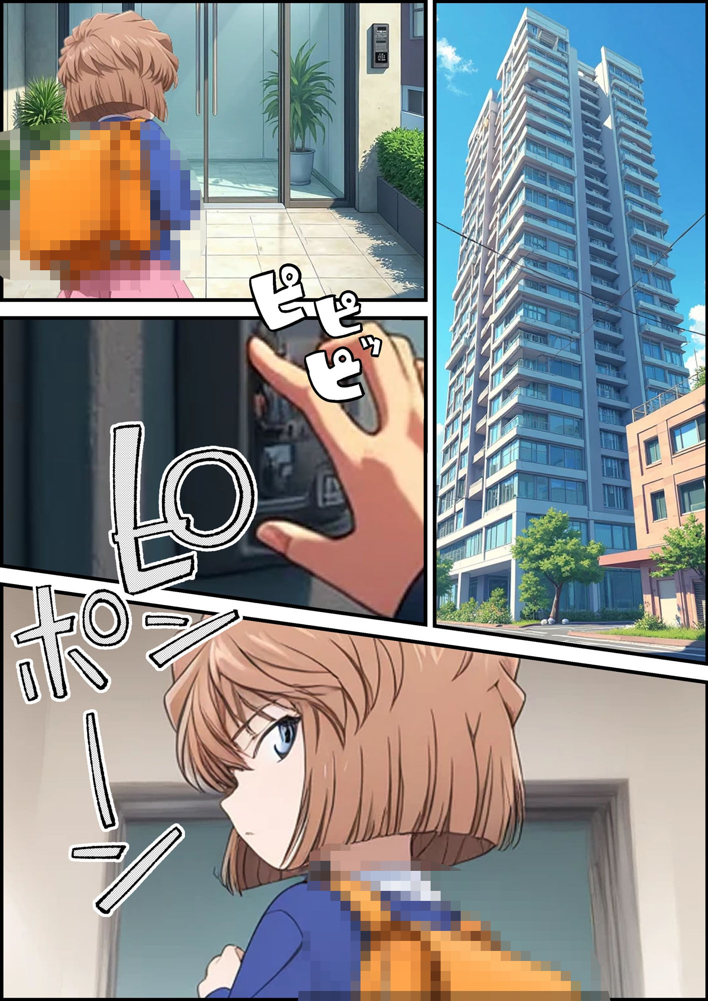 サンプル画像2:DOUBLE IMPACT – 名探偵コ〇ン 宮野志保と灰原哀 二人とHしちゃった話(ピート出版) [d_605063]