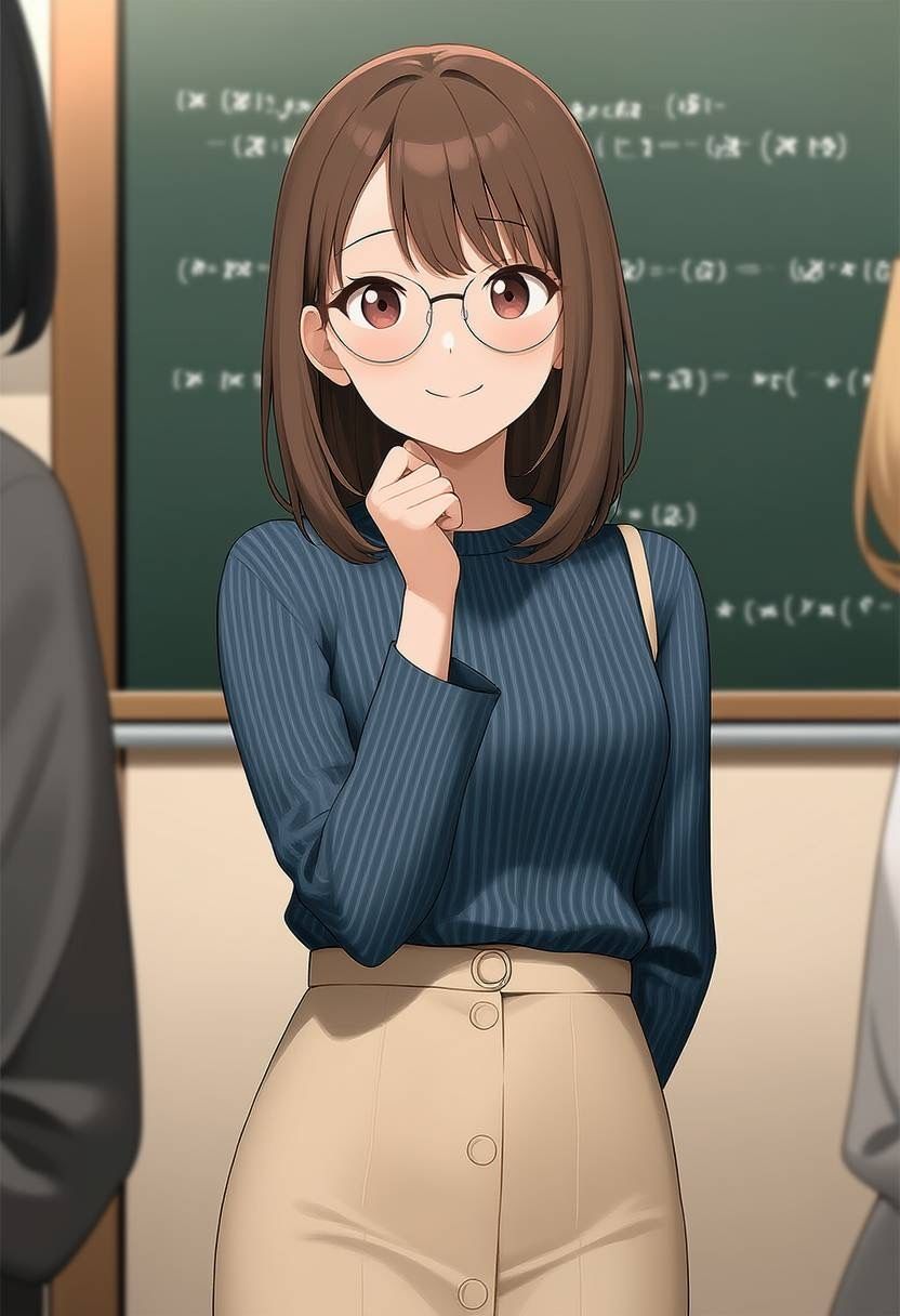 サンプル画像3:旧校舎の淫音  鷹森先生の股が濡れる夜(mmo) [d_605314]